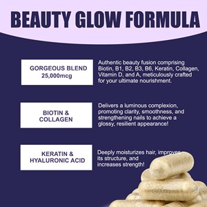 Cápsulas de Biotina de Calidad Confiable con Ácido Pantóthenico y Fósforo, Apoyo al Metabolismo Energético, Cápsulas de Vitamina B12 - Product Image 3