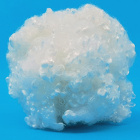 Fibre stable en polyester recyclé certifiée GRS, creuse, conjuguée, siliconée, pour le filage 3D/7D HCS
