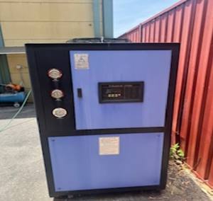 High Efficiency Used <b>Chiller</b> Air Compressor <b>Water</b> Tank Equipment for PVC Plantation Shutters - Product Image 2