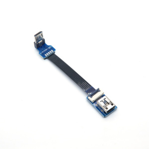 Câble plat FPC FFC de haute qualité USB A mâle vers USB 2.0 femelle plat et fin - Product Image 2