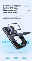BT Lautsprecher Wecker Smart Watch Kopfhörer Trend 6 in 1 Wireless Ladegerät für iPhone Halter 15W Schnell ladung Benutzer definiertes Logo