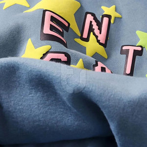 Meilleur prix de gros Sweat à capuche thermique léger pour hommes avec col à capuche imprimé bouffant avec logo personnalisé pour la saison hivernale - Product Image 5