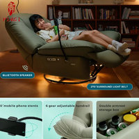 Vente en gros de fauteuil de canapé inclinable mobilier de salon réglable fauteuil de canapé inclinable électrique à siège unique
