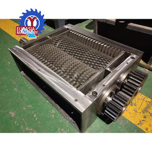 Macchina di triturazione diretta in fabbrica a doppio albero lama trituratore in plastica di legno, tra cui scatola di coltelli-parti di macchine in gomma di plastica - Product Image 3
