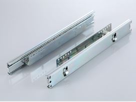 Bottom cabinet slide