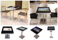 Hôtel Restaurant Android écran LCD kiosque interactif intelligent jeu de café Multi Table à écran tactile