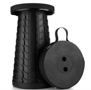 Tabouret télescopique pliable robuste et amélioré, capacité 400 lb, portable, pour camping, pêche et randonnée - Product Image 1