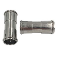 Zhenjiang Factory Cobre Níquel Chapado en oro RF Coaxial Push on CATV F Conector