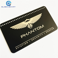 Tarjetas Metálicas NFC GS003 de 13.56 Mhz con Chip NFC e Impresión o Grabado Personalizado