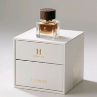 Fournisseur d'usine chinois de flacons de parfum, flacons en verre de luxe, 30 ml, 50 ml, 100 ml, flacon de parfum carré vide avec boîte