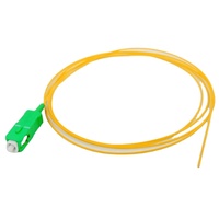 Kabel Patch Fiber Optik NX Customized Sc/apc Singlemode Sm 652d 1m 0.9mm 9/125 Simplex Lszh Poe/gsm/gprs Fiber Pigtail
