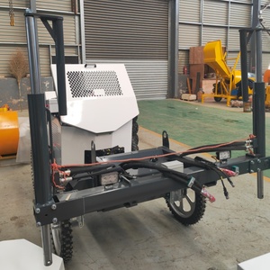 Robot laser <span class=keywords><strong>de</strong></span> nivellement <span class=keywords><strong>de</strong></span> sol haute performance <span class=keywords><strong>de</strong></span> 3 m avec moteur, conception compacte pour le nivellement des routes et des sols - Product Image 4