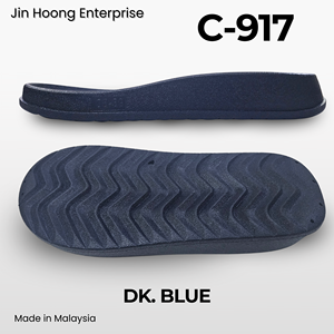 Chaussons Jin Hoong pour femmes C-917, semelle extérieure en PVC bleu foncé, durables, ultra-légers, avec semelle intérieure intégrée, antidérapants, design léger - Product Image 2