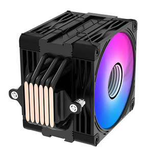 Lovingcool พัดลม <span class=keywords><strong>CPU</strong></span> 120มม., พัดลมระบายความร้อนสำหรับเล่นเกมใหม่พร้อมท่อทองแดงความร้อน6ท่อเคสคอมพิวเตอร์ระบายความร้อนสำหรับ Intel for AMD - Product Image 2