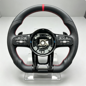 Volante de Cuero Perforado Más Popular para <span class=keywords><strong>Mercedes</strong></span> <span class=keywords><strong>Benz</strong></span> W177 W213 W204 W205 W211 C257 AMG - Product Image 6