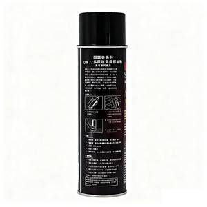 Adhésif en aérosol Gurch Dm Super 77 450 ml, haute viscosité, colle tout usage pour affiches murales et publicité - Product Image 3