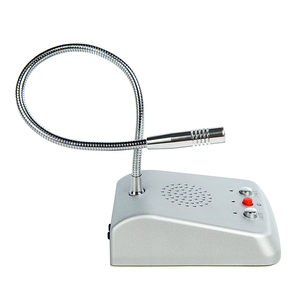 Sistema de Intercomunicación para Ventanillas con Altavoz y Micrófono Anti-Interferencia para Bancos, Oficinas, Hospitales - Product Image 1