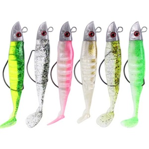 Aotuo Leurre nageur réaliste à queue en T avec poids intégré, 10cm, 13cm, 15.5g, 26g, avec hameçon <span class=keywords><strong>crank</strong></span> lesté pour la pêche au bar et au culter - Product Image 1