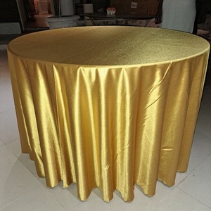 Mantel Redondo de Lujo para <span class=keywords><strong>Restaurante</strong></span> al por Mayor, Nuevo Diseño, Mantel de Boda de Tela No Tejida - Product Image 5