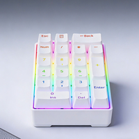 Clavier mécanique K20, câble détachable et corps fin, pour ordinateur portable professionnel et usage bureautique