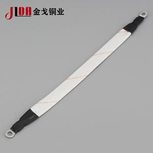 Изолированная гибкая медная оплетка, высокопрозрачная Гибкая заземляющая трубка, плоский плетеный разъем для электрического оборудования - Product Image 3