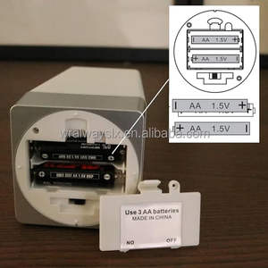 AMZ TK <span class=keywords><strong>TUME</strong></span> Offres Spéciales 2 lampes de table LED carrées avec batterie à distance Lampes de chevet à couleurs multiples Veilleuse Salon - Product Image 3