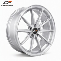 Jantes en alliage d'aluminium forgées sur mesure 18 19 20 pouces 5x112 Hub 73.1 compatibles avec Golf Mk7 Mk8 GTI A3 A4 Sport Sedan