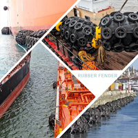 Defensas Neumáticas de Goma para Acoplamiento de Buques (STS) de GNL/GLP, Marinas, Flotantes, Florescence D3.0L6.0m