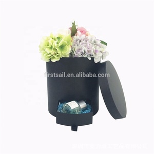 Boîte à fleurs en papier, livraison gratuite, gold, vente de luxe - Product Image 5