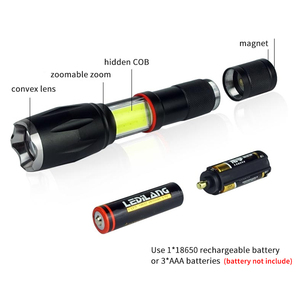 <span class=keywords><strong>Linterna</strong></span> Led recargable Magnética OEM Linternas <span class=keywords><strong>SOS</strong></span> Luces de advertencia Banco de energía USB <span class=keywords><strong>Linterna</strong></span> - Product Image 5