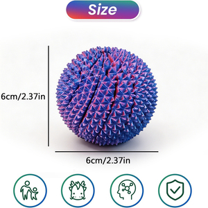 Spiked Spiral Decompression Egg Easter Fidget <b>Toys</b> Rotating Sensory Decompression <b>Toy</b> Stress Relief Desk Fidget - Product Image 2