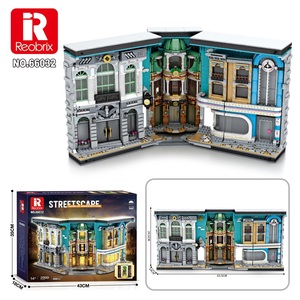 ตั<span class=keywords><strong>ว</strong></span>ต่อ Reobrix 3108 ชิ้น รูปทรงหนังสือ ฉากถนน <span class=keywords><strong>3</strong></span> ตอน พร้อมไฟ LED แบบพับได้ มีสวิตช์ซ่อน ใช้เป็นที่<span class=keywords><strong>ว</strong></span>างหนังสือและตั้งโช<span class=keywords><strong>ว</strong></span>์ได้ เหมาะสำหรับผู้ใหญ่ - Product Image 3