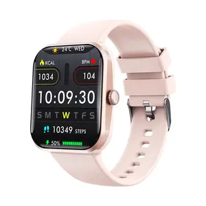 2024 Fabrik neue F96 Smartwatch für Damen Dame Mode 1,9 Zoll Bildschirm Herzfrequenz BT Anruf smart Fitness Sportarmband