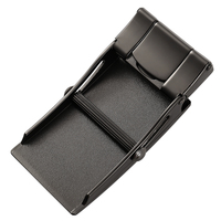 LY36-23550 OEM ODM Boucle de ceinture automatique à barre roulante personnalisée, largeur intérieure 3,5 cm, en alliage, avec logo personnalisé, pour ceinture en cuir pour homme