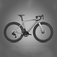 Bicicleta de carretera ligera de 8.8 kg T10 Pro de fibra de carbono de alto módulo, 24 velocidades, electrónica inalámbrica, unisex.