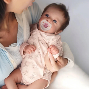 Muñeca Bebé Reborn Realista de Alta Gama, Pintada en 3D, Rudy Mini, 18 Pulgadas, Cuerpo Completo de Vinilo, <span class=keywords><strong>Juguete</strong></span> Exquisito <span class=keywords><strong>para</strong></span> Coleccionistas - Product Image 2