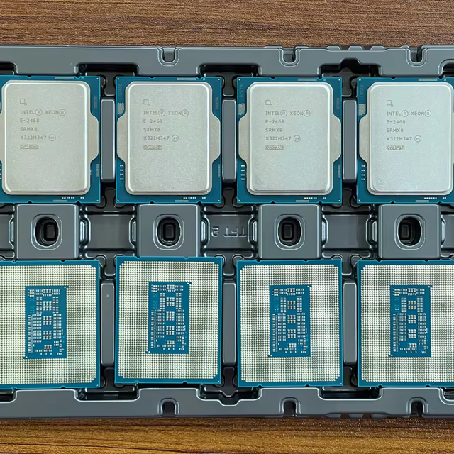 For Xeon E-2468 New Server Processor 8-Core 16-Thread 2.60~5.2GHz 65W LGA1700 Non-Virtualization Support