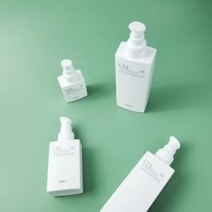Botella cuadrada con bomba de loción para cuidado de la piel, crema para loción, estilo único, muestra gratis, pantalla de lujo, impresión <span class=keywords><strong>CEL</strong></span> redonda, 3000 - Product Image 3