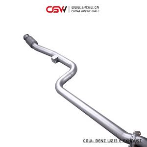 1 kit de pièces de rechange pour voiture, silencieux d'échappement, Catback avec Valve, prix d'usine, pour Benz W213, <span class=keywords><strong>E200</strong></span>, E300, 2.0T - Product Image 4