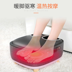 Masseur de pieds électrique chauffant entièrement enveloppant avec pétrissage et massage des points d'acupuncture pour les pieds, les jambes et les <span class=keywords><strong>semelles</strong></span>, avec thérapie infrarouge temporisée - Product Image 2