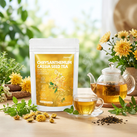 Teh Herbal Detoks Pelangsing Campuran Mentah Krisan Biji Cassia Kulit Jeruk Perawatan Hati Pembersih  Kantong Sachet Grosir