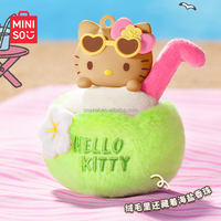 100% Original Mini So Store Llavero de Peluche de Vinilo de la Serie Hello Kitty y Stitch con Colgante de Aromaterapia