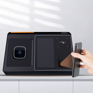 <span class=keywords><strong>Terminal</strong></span> <span class=keywords><strong>de</strong></span> <span class=keywords><strong>paiement</strong></span> par reconnaissance veineuse <span class=keywords><strong>de</strong></span> la paume compatible NFC avec SDK et lecteur <span class=keywords><strong>de</strong></span> codes-barres pour une lecture sécurisée des cartes et une utilisation en intérieur - Product Image 1