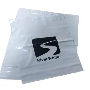 Plastic Shipping Bags White Self-adhesive Roll Package Mailing Pouch Parcel for Packaging