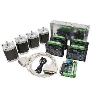 Kit de commande de machine CNC 4N Nema 34 76mm Moteur pas à pas Driver DM860H+ Hybride 2 phases 350W 48V Kit de fraisage CNC - Product Image 4