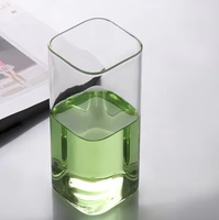 Gobelet en verre transparent sans plomb de 350 ml, écologique, réutilisable, anti-fuite, portable, grande capacité, pour la rentrée scolaire et les jus – Vente en gros