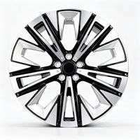 Jantes forgées sur mesure bicolores 17 18 19 20 21 22 pouces 5x112 5x114.3 5x120 5x127 5x130 pour EV Tesla Rivian R1S/R1T Lucid Air