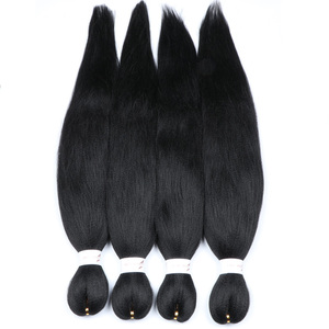 100% giapponese treccia in fibra per Ombre Crochet <span class=keywords><strong>capelli</strong></span> Extension acqua calda Set senza groviglio tinto campione finale treccia <span class=keywords><strong>capelli</strong></span> - Product Image 1