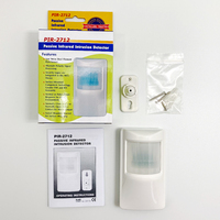 PIR-2712 Sensor gerakan Alarm 12VDC, sistem Alarm pendeteksi gerakan Pyro PIR, Sensor gerakan Alarm