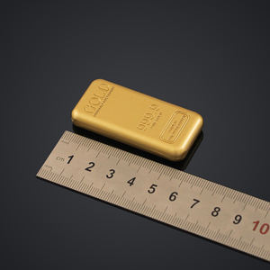 LT Factory Direct Produk Baru Delta Force Crafts Batangan Emas 6cm Model Permainan Paduan Seng 90g - Product Image 4